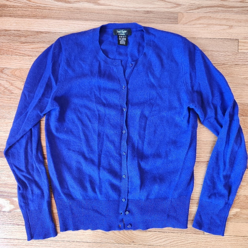 Lord & Taylor cashmere cardigan